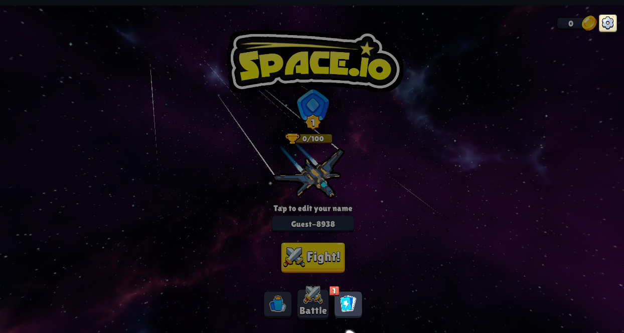 Epic space battle in Space.io